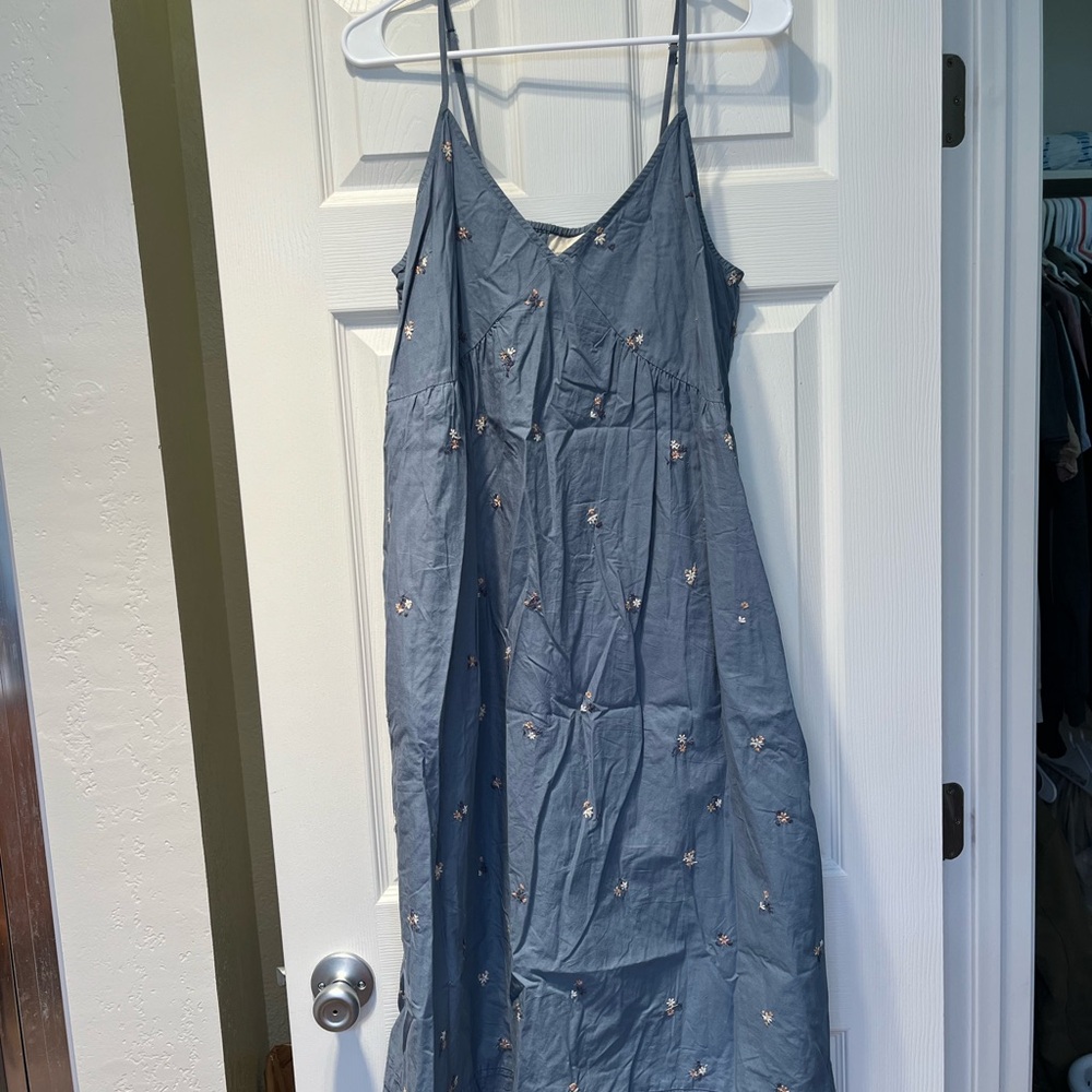 Universal Thread Blue Spaghetti Strap Sundress